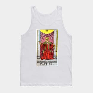 Justice Tarot Tank Top